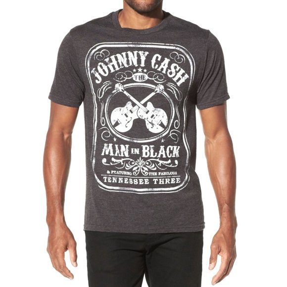 Johnny Cash Other - Johnny Cash Man in Black country rock n' roll Official T-Shirt XXL 2XL Last NWT